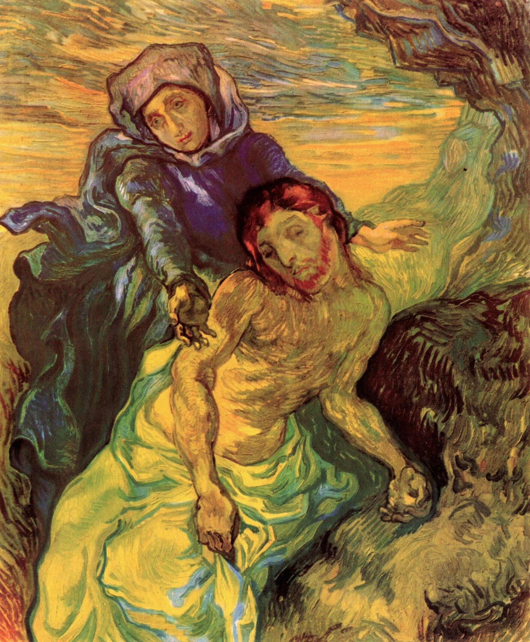 Pieta - Van Gogh Painting On Canvas